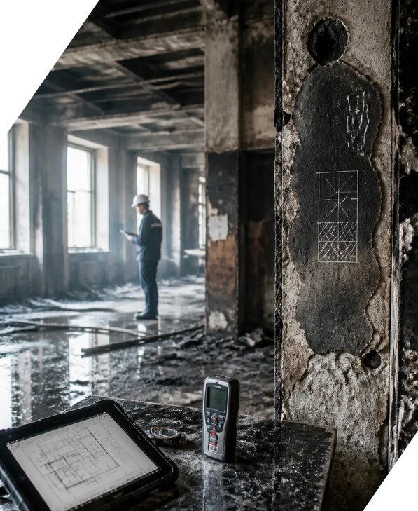 Обследование зданий после пожара в Гае от 15249 р. | ЭкспертизаРоссия